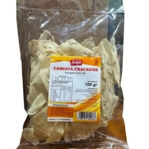 Cassava Crackers Raw Thin