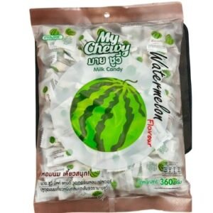 Chewy Watermelon Milk Candy