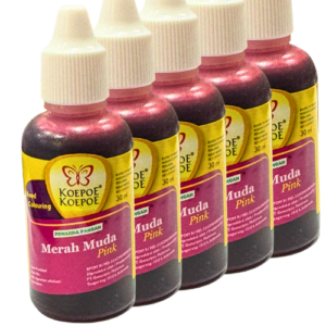 Koepoe Koepoe Merah Muda Pink  Food Coloring