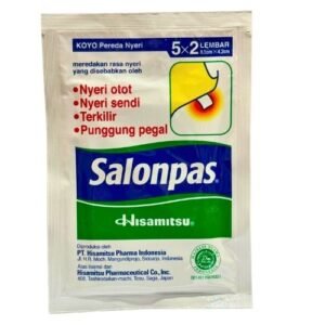 Salonpas 5x2 is a package containing five pouches
