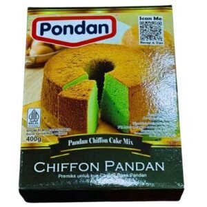 Chiffon Pondan Cake Mix Green